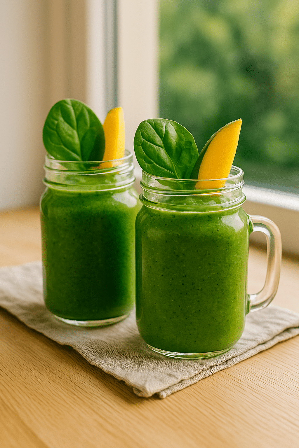 Spinat-Mango Smoothie