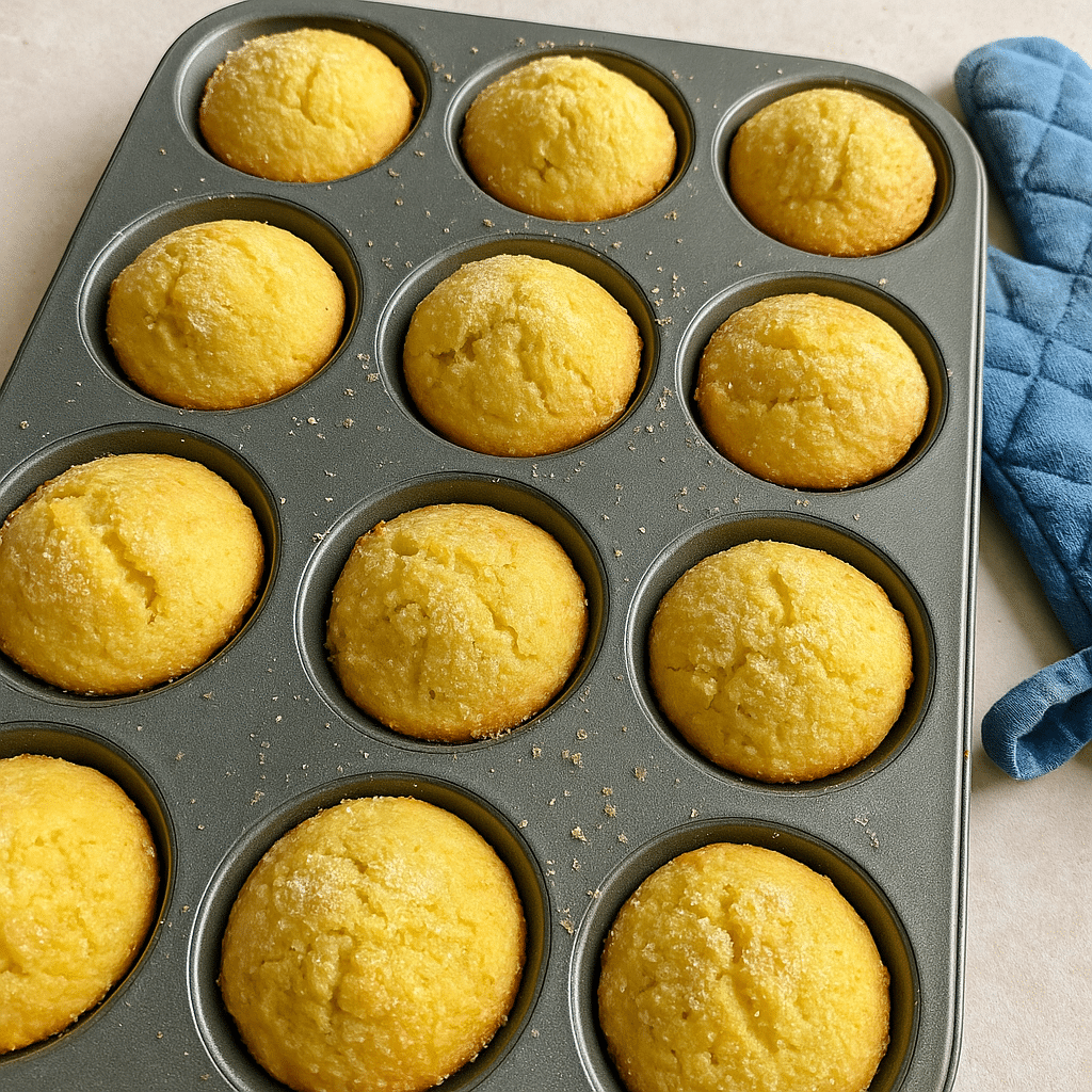 Zitronen-Muffins saftig